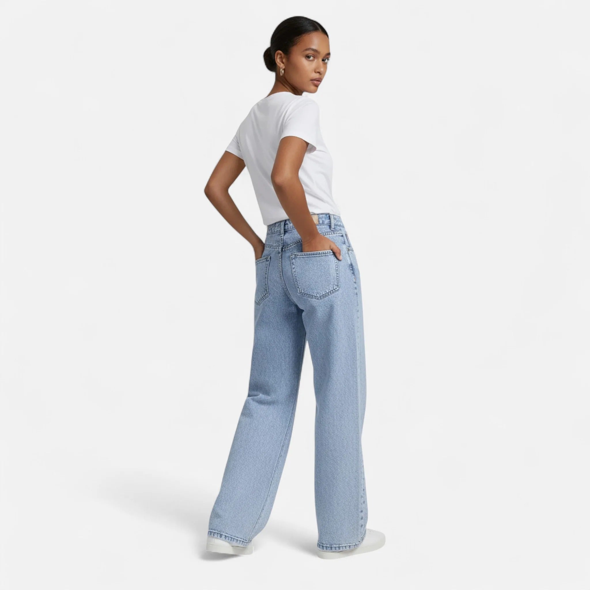 Westlyn™ | Pantalon en denim ample pour femme