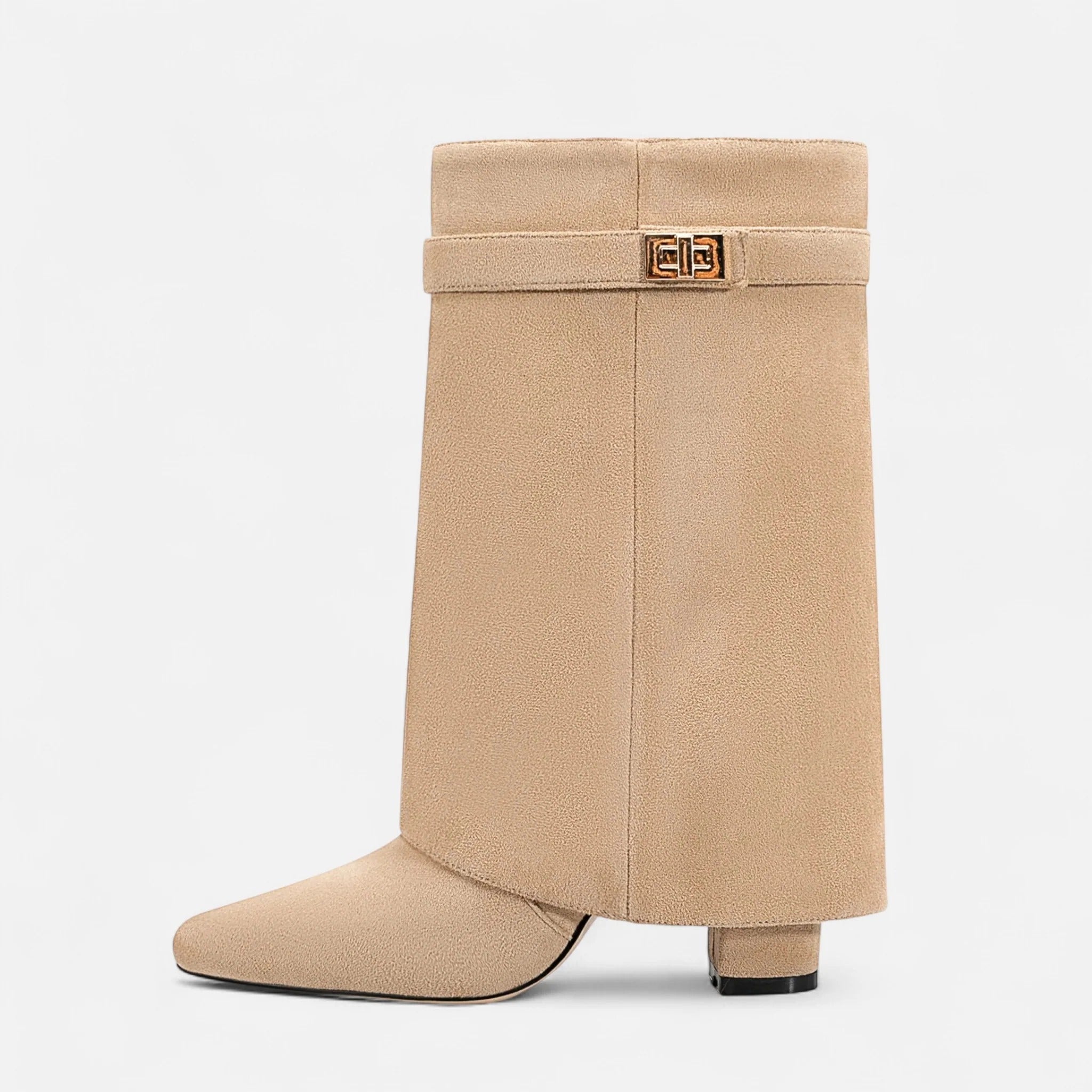 Westlyn™ | Botas de media caña con tacón alto y punta para mujer