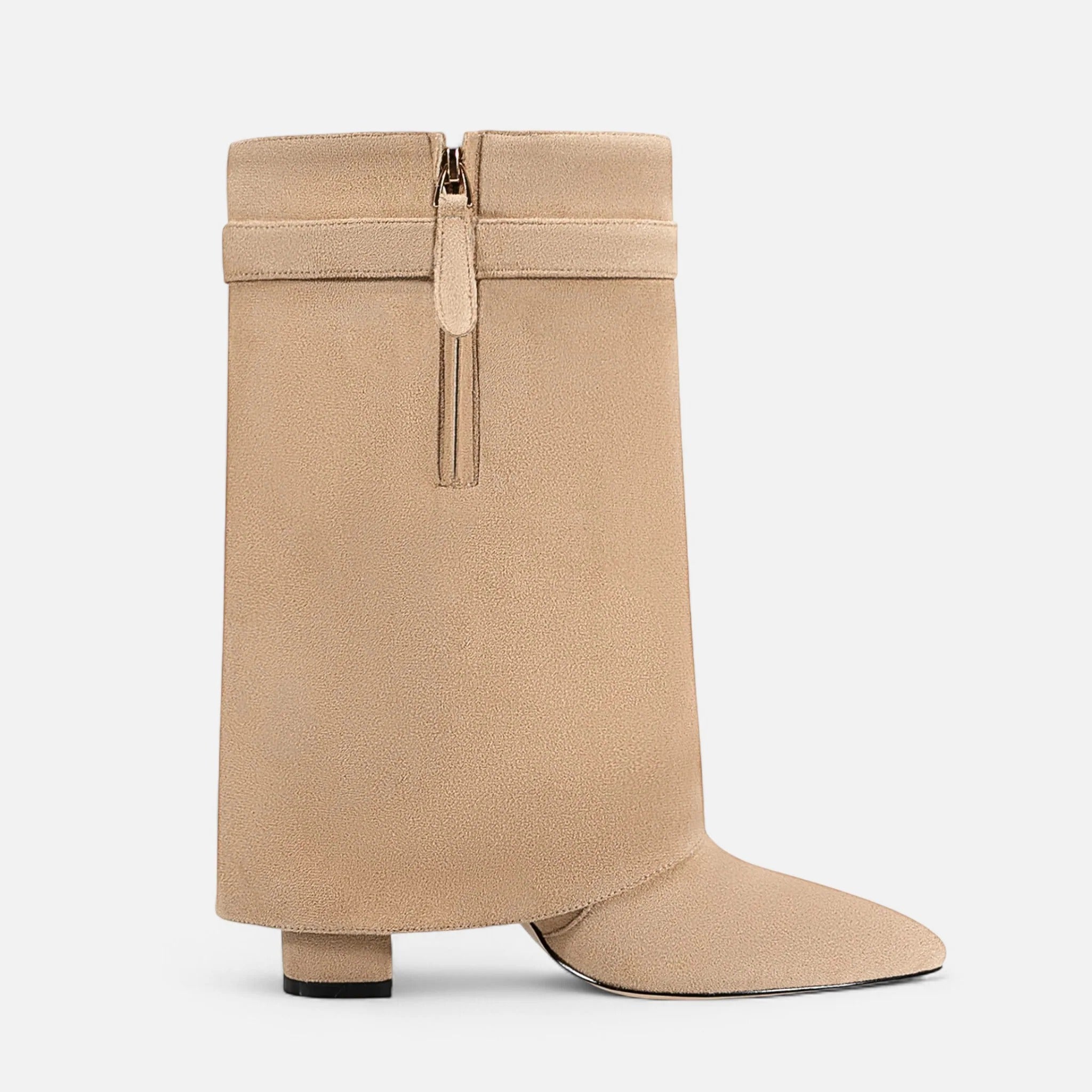 Westlyn™ | Botas de media caña con tacón alto y punta para mujer