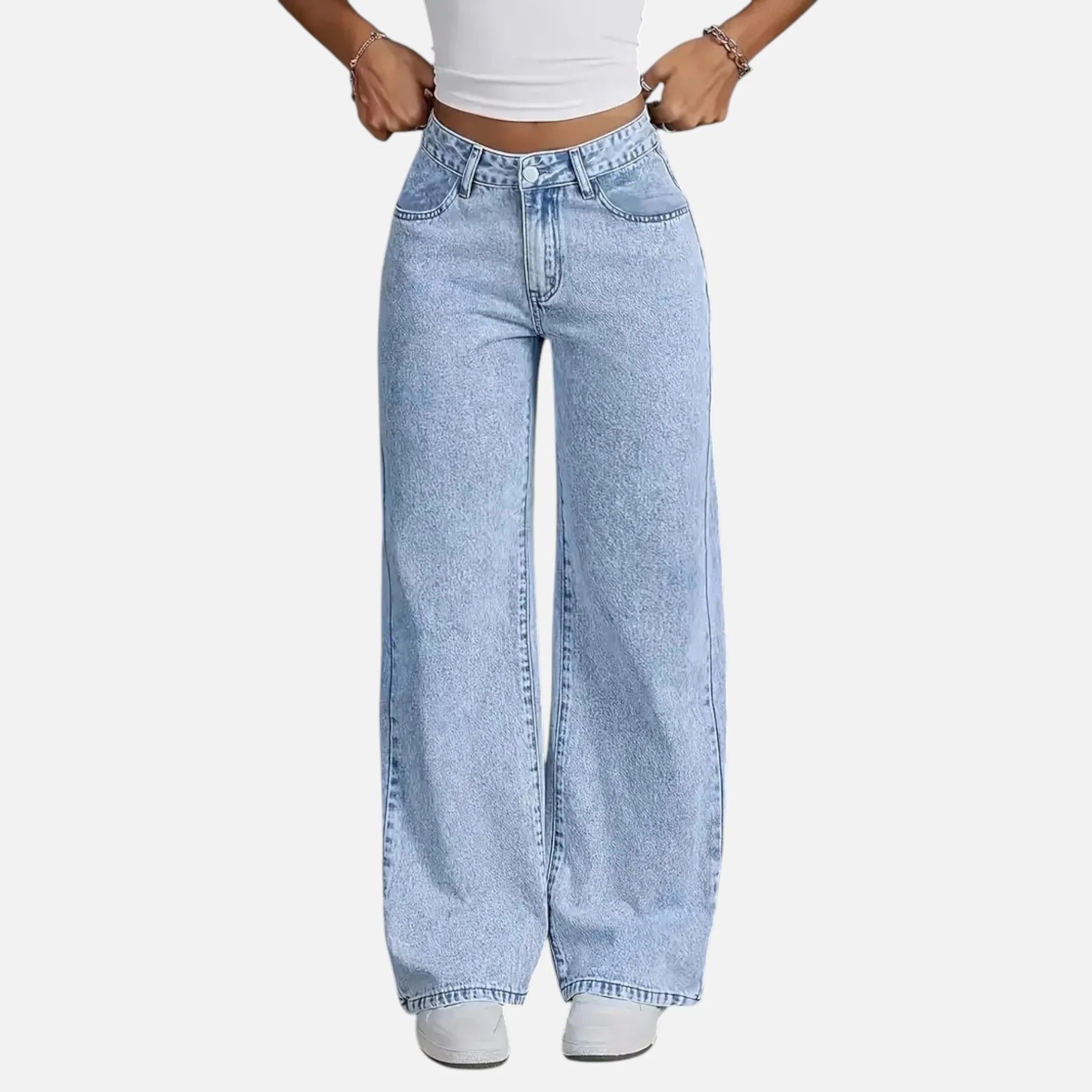 Westlyn™ | Pantalon en denim ample pour femme