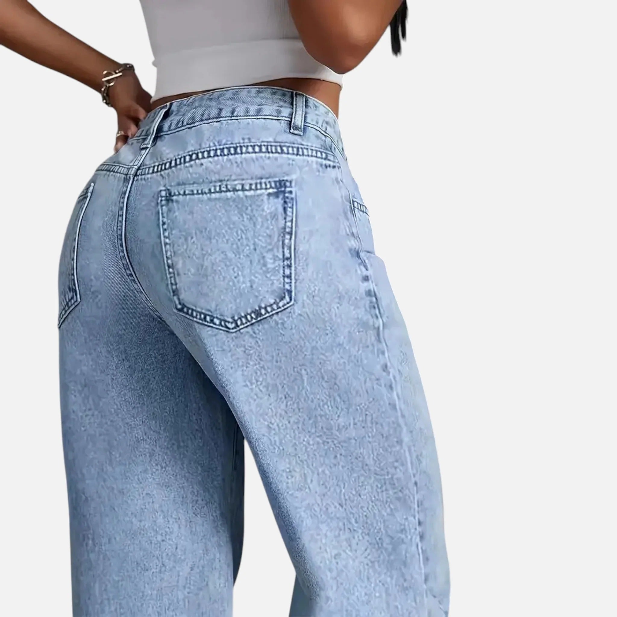 Westlyn™ | Pantalon en denim ample pour femme